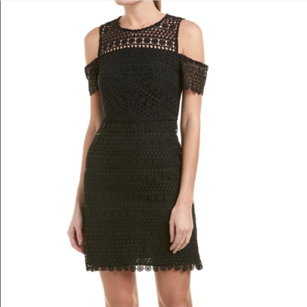 NWT Shoshanna Black Sheath Dress